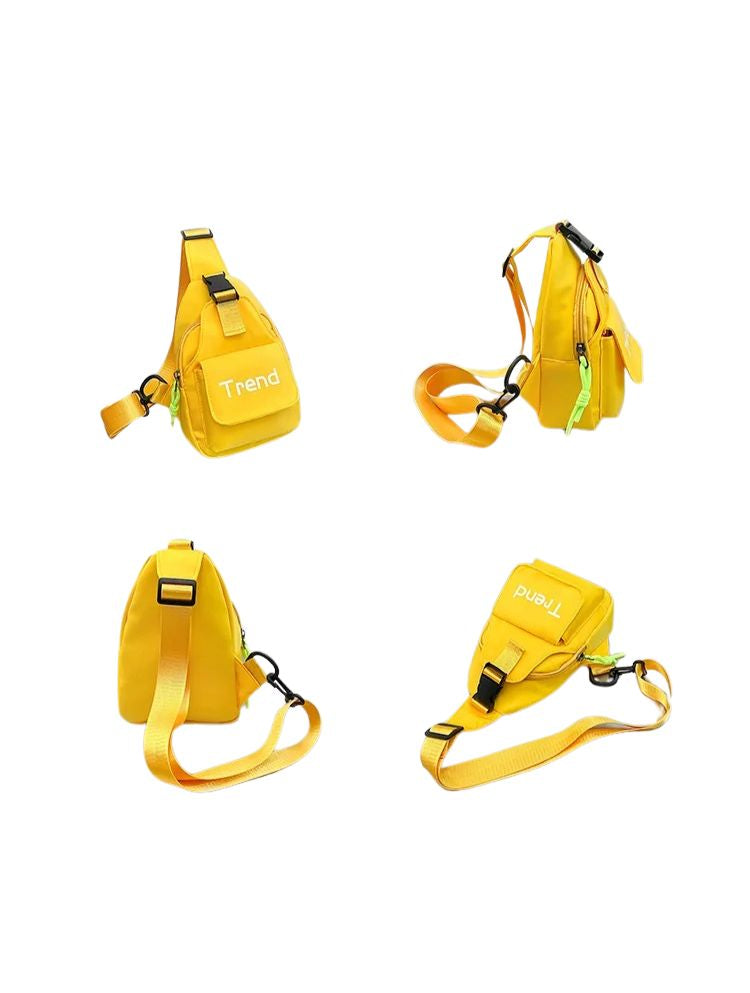 Barn Axelväska i Nylon – Enfärgad, Lätt & Söt Fanny Pack för Barn