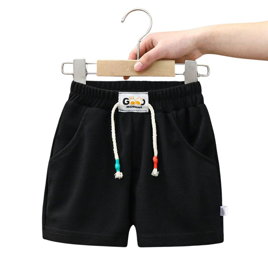 Supermjuka barnshorts – unisex med stretchmidja för lek & sport