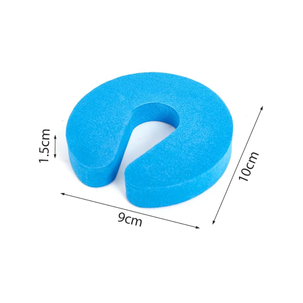 Babysäkerhet - Dörrstoppare - Klämskydd - Enfärgat 5 eller 10 pack