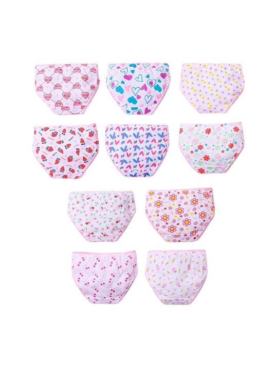 Bomullstrosor för Barn (Slumpmässiga Färger) Bekväma & Lekfulla! 6-pack