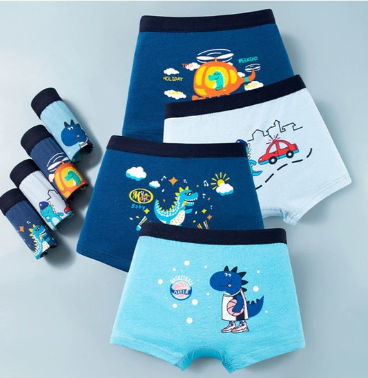 4-pack Boxershorts för pojkar