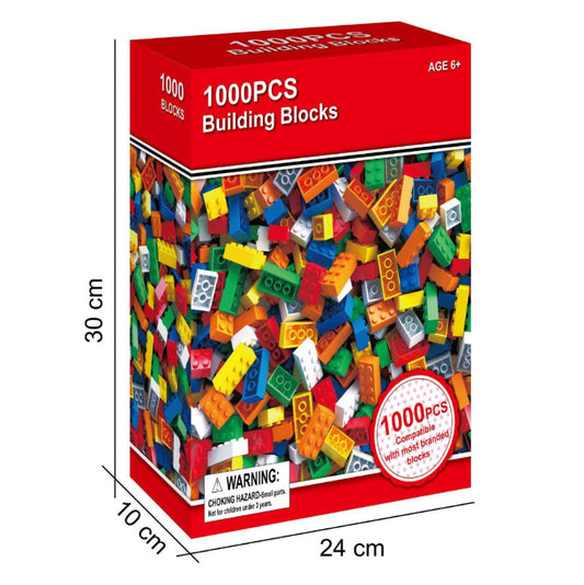 Byggklossar Stor Pack 1000 delar