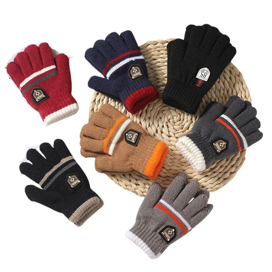 Vinterhandskar för barn – varma, mjuka & köldskyddande med ullfoder barn 6–10 år