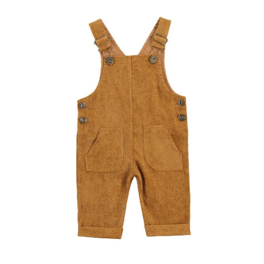 Unisex babyjumpsuit med knappar, Ärmlös sparkdräkt i bomull/polyester för småbarn