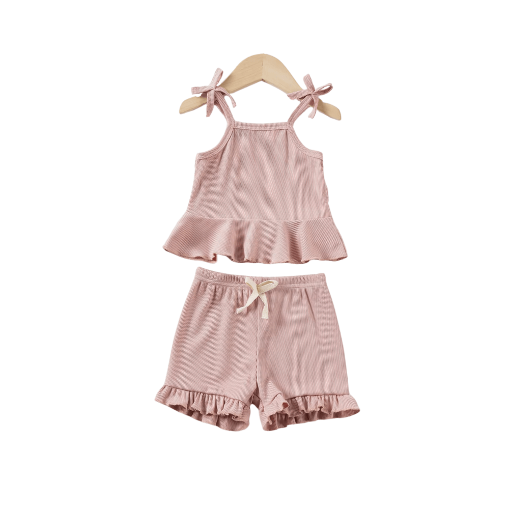 Linne & Kjol Somrigt 2-set