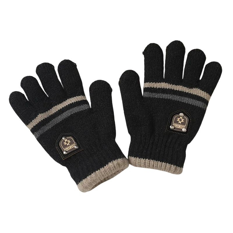 Vinterhandskar för barn – varma, mjuka & köldskyddande med ullfoder barn 6–10 år