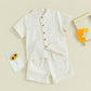 Linne & Shorts i Bomull - Unisex