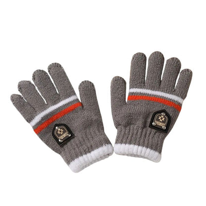 Vinterhandskar för barn – varma, mjuka & köldskyddande med ullfoder barn 6–10 år