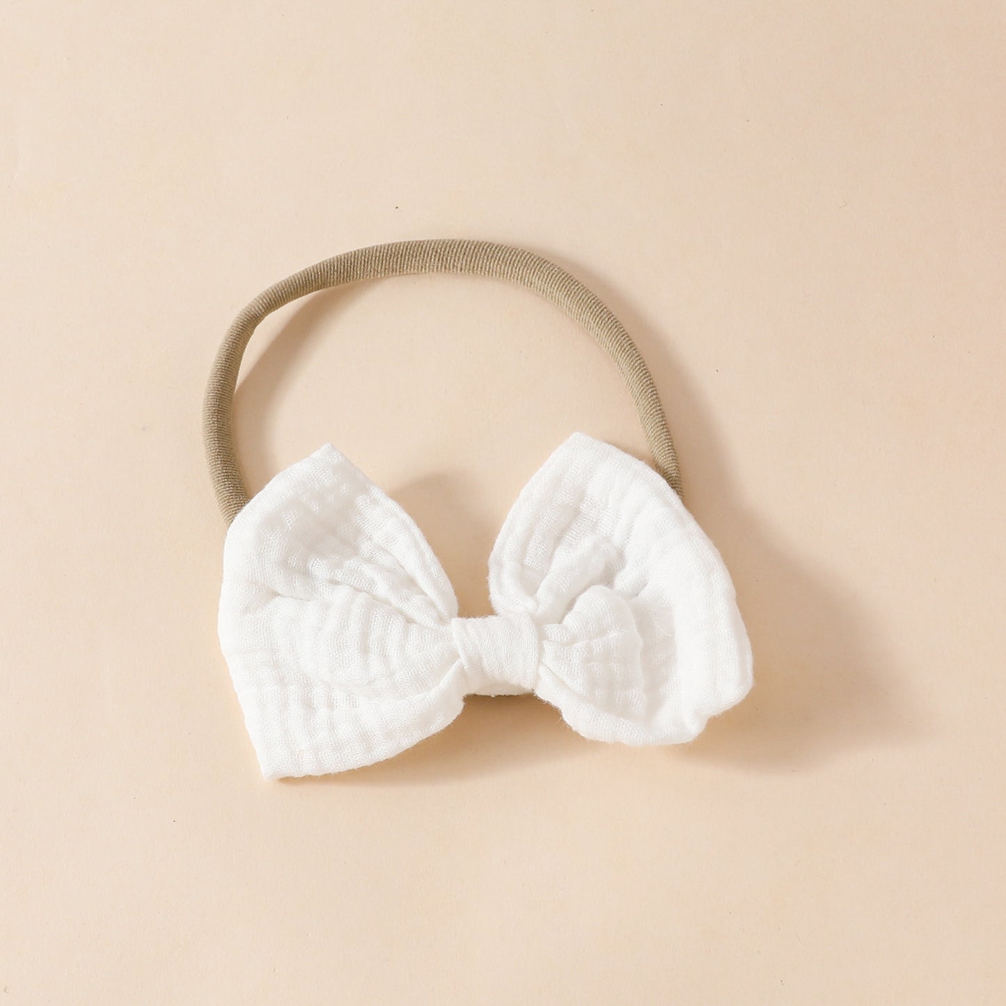 Spädbarnsklänning – Somrig Festklänning i Bomull & Linne med Pannband