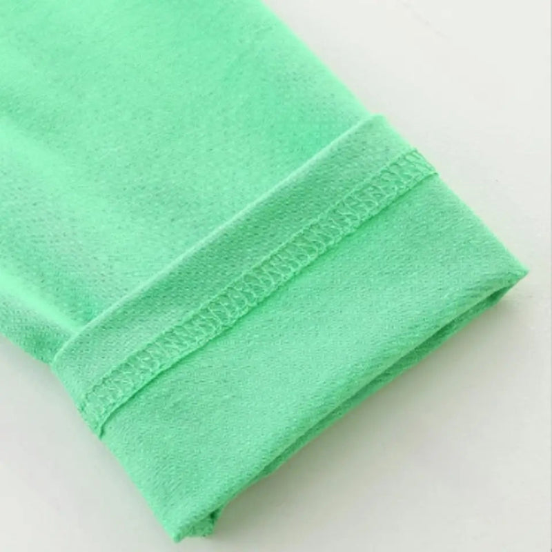 Söta och bekväma leggings för flickor,  korall, mint och gul