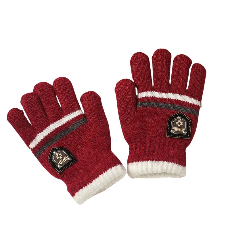 Vinterhandskar för barn – varma, mjuka & köldskyddande med ullfoder barn 6–10 år