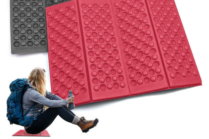 Vikbar Termisk Sittdyna – Vattentät och Portabel Sittmatta för Utomhus, Camping, Picknick, Trädgård 26×38 cm