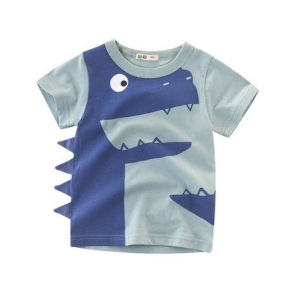 Tuff Dino-T-shirt Barn Älskar