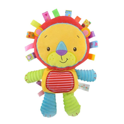 Söt Elefant i Plysch med Inbyggd Skallra – Hjälper Bebisen Sova & Utforska