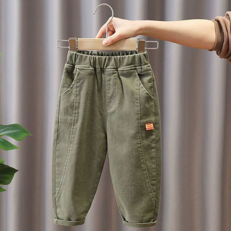 Vår Sommar Höst byxor & Capris för Barn – Bekväma, Snygga & Perfekta för Lek!