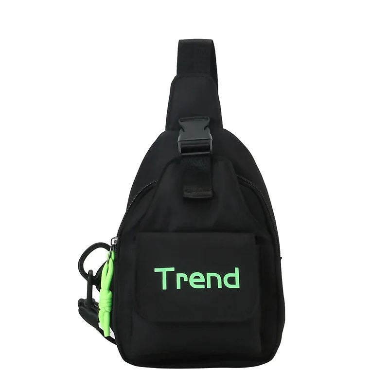 Barn Axelväska i Nylon – Enfärgad, Lätt & Söt Fanny Pack för Barn