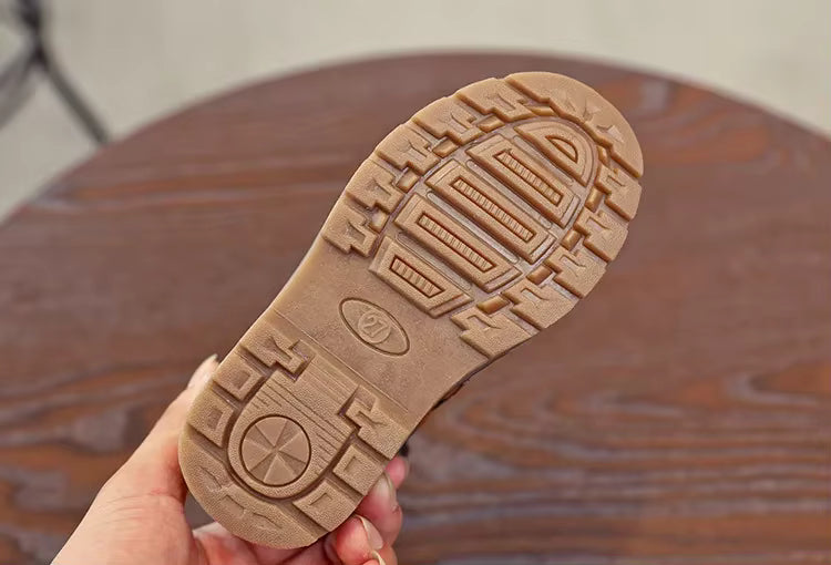 Trendiga barnstövlar för små & stora barn – Chelsea-modell med dragkedja, varm plyschfoder eller lätt fleece