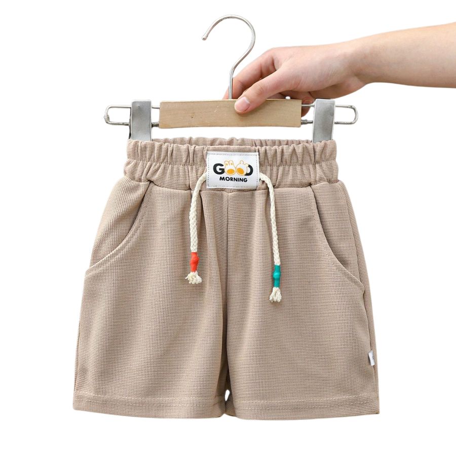 Supermjuka barnshorts – unisex med stretchmidja för lek & sport
