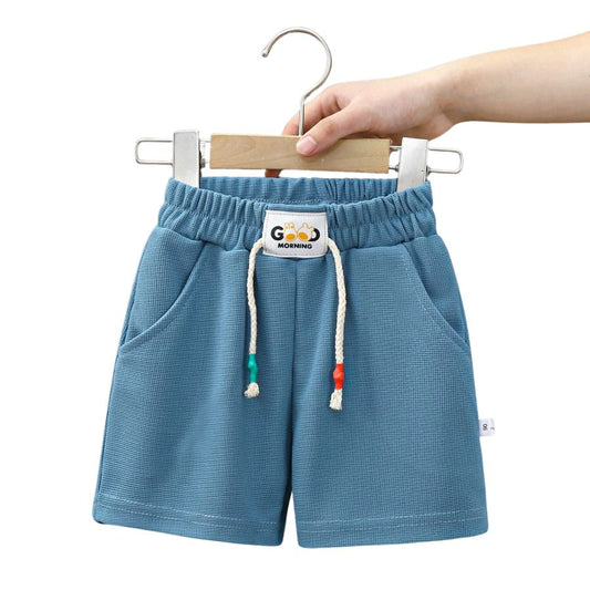 Supermjuka barnshorts – unisex med stretchmidja för lek & sport