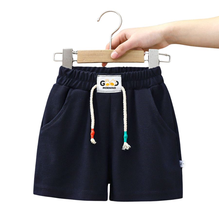 Supermjuka barnshorts – unisex med stretchmidja för lek & sport