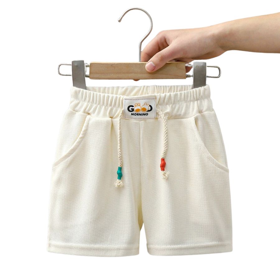 Supermjuka barnshorts – unisex med stretchmidja för lek & sport