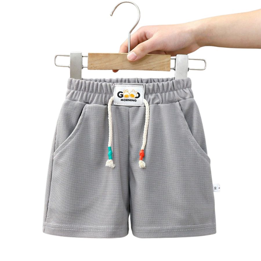 Supermjuka barnshorts – unisex med stretchmidja för lek & sport