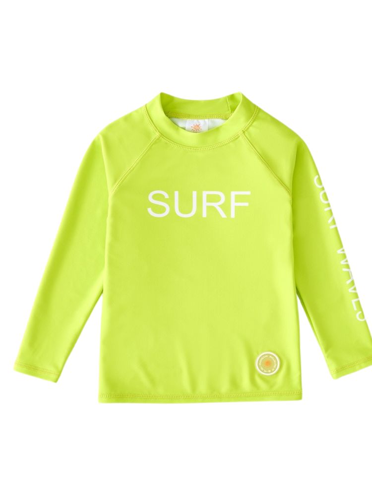 Barn Strandbad - Simning Långärmad T- shirt UPF 50+ solskydd