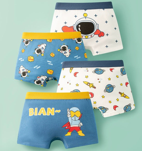 4-pack Boxershorts för pojkar