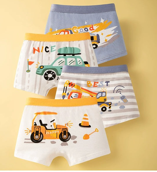 4-pack Boxershorts för pojkar