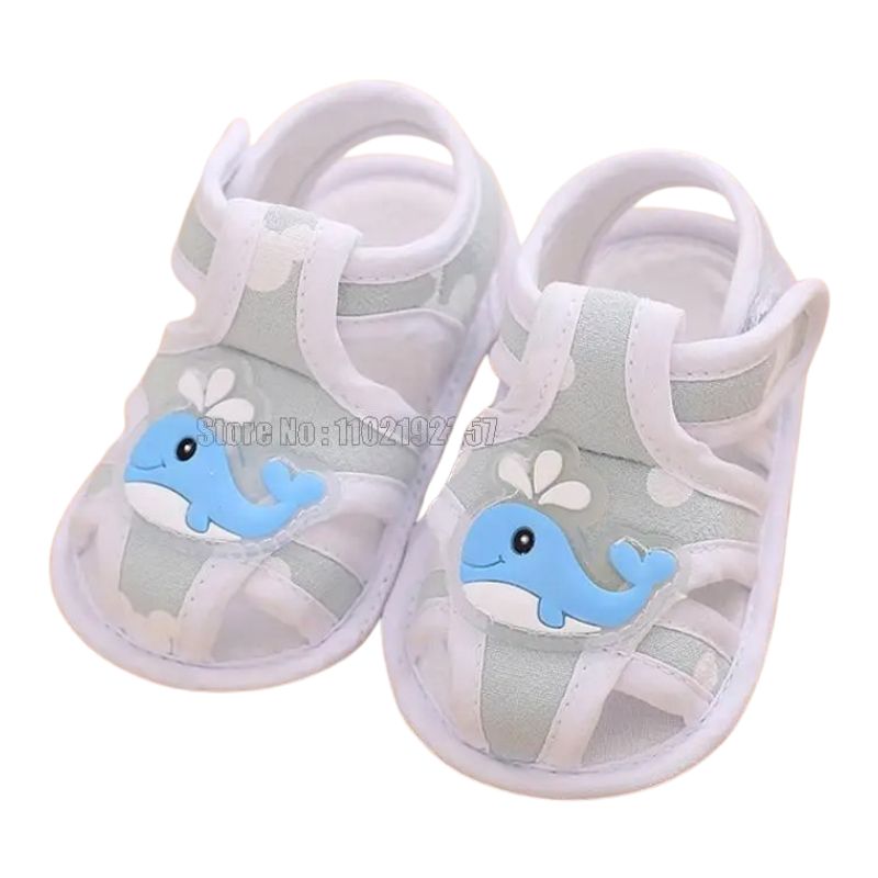 Söta sandaler för baby och småbarn, flexibla, halksäkra first walkers för sommar och inomhusbruk