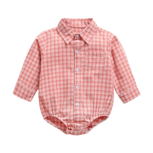 Bomull Baby Pojkar Flickor Bodysuits Långärmad Baby Kläder Mode Nyfödd Bodysuit för pojke Flicka