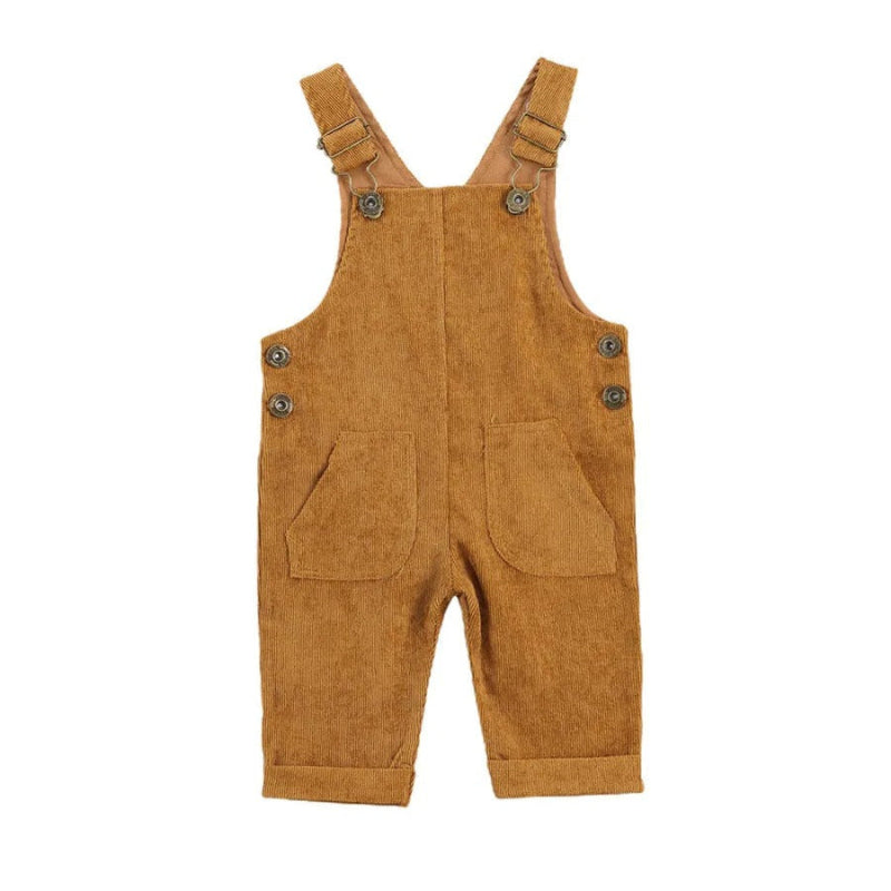 Unisex babyjumpsuit med knappar, Ärmlös sparkdräkt i bomull/polyester för småbarn