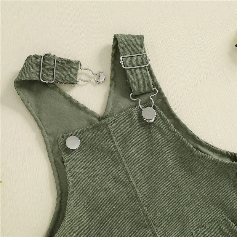 Unisex babyjumpsuit med knappar, Ärmlös sparkdräkt i bomull/polyester för småbarn