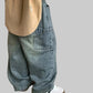 Barnjeans i retrostil – lösa raka wide leg-byxor för pojkar och flickor