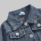 Jeansjacka för barn – trendig långärmad denimjacka för pojkar och flickor vår, sommar och höst
