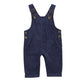 Unisex babyjumpsuit med knappar, Ärmlös sparkdräkt i bomull/polyester för småbarn