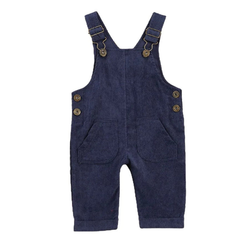 Unisex babyjumpsuit med knappar, Ärmlös sparkdräkt i bomull/polyester för småbarn