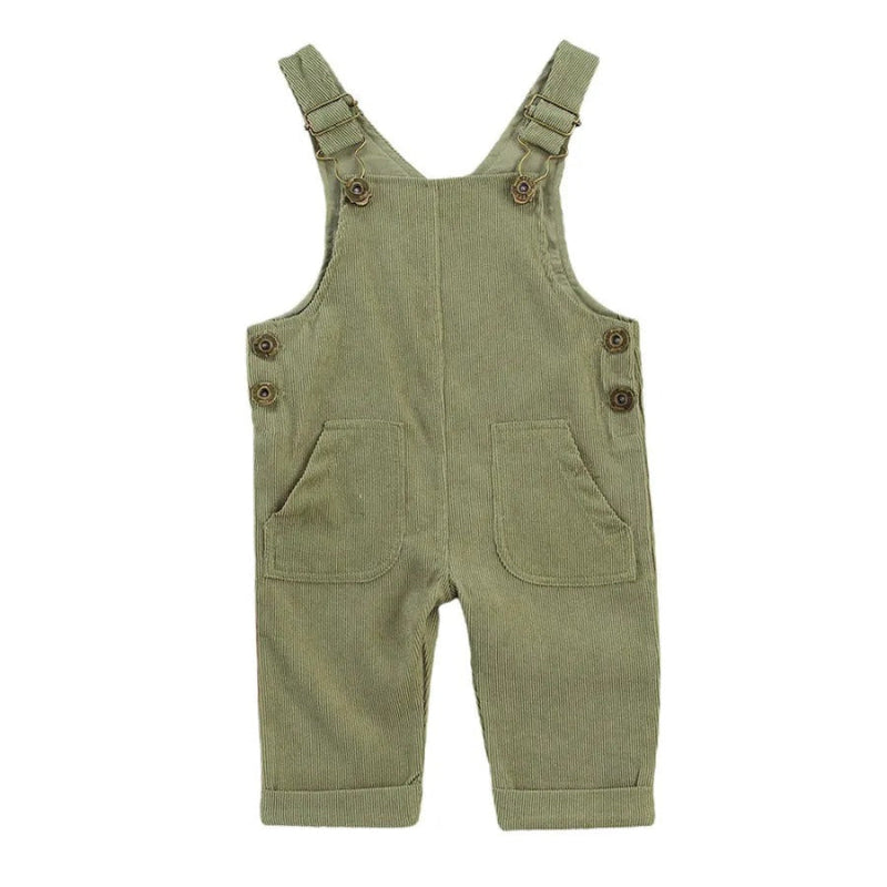 Unisex babyjumpsuit med knappar, Ärmlös sparkdräkt i bomull/polyester för småbarn