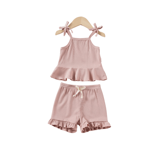 Linne & Kjol Somrigt 2-set