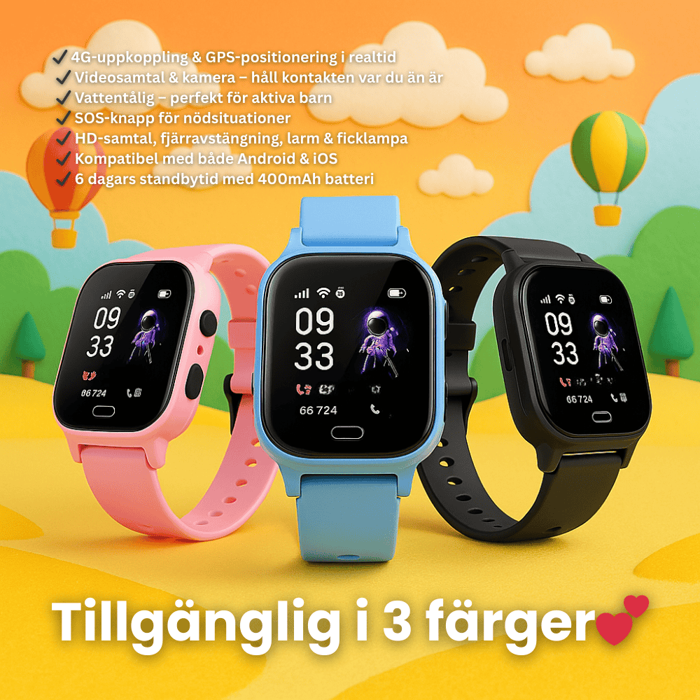 Smartwatch med GPS För Barn